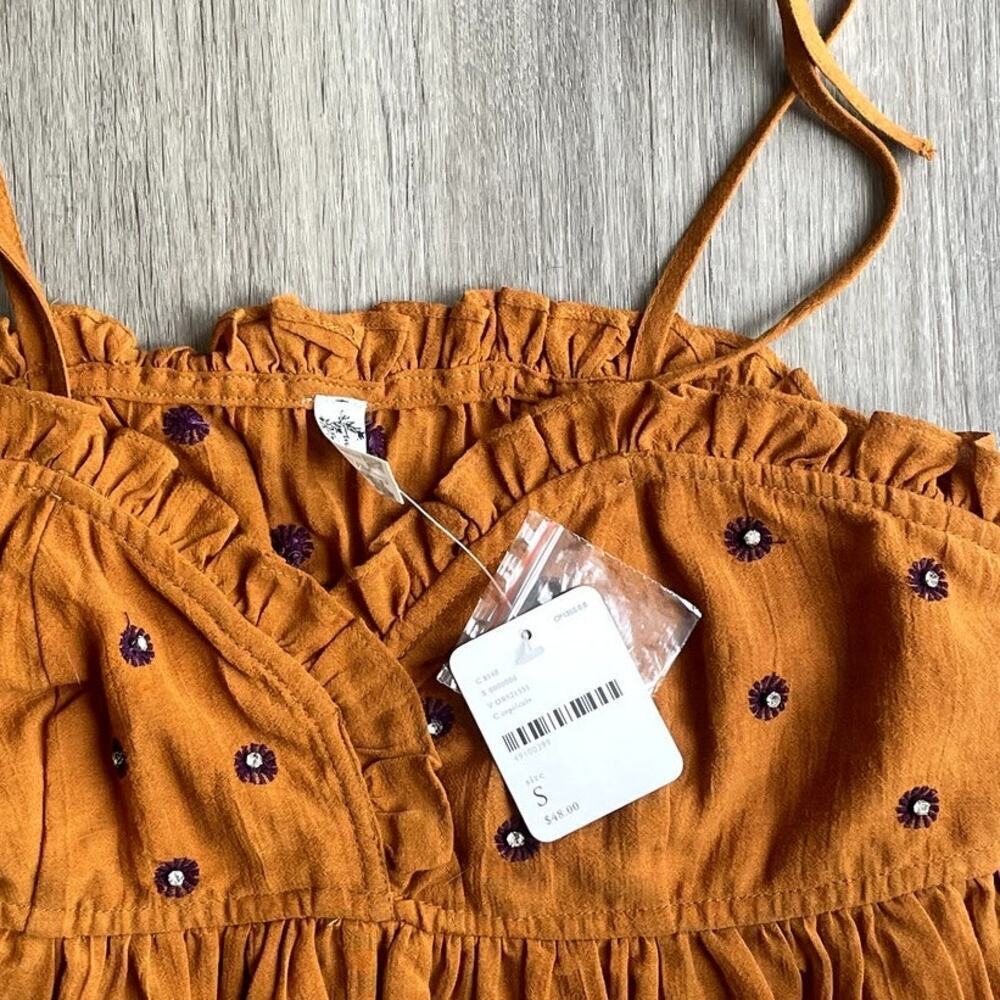 NWT Free People On a Star Crop Cami Small​​​​ - Picture 4 of 5
